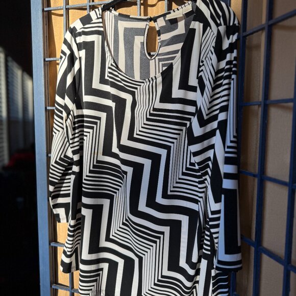 Chico’s Women’s Top Bundle Size 2 | Floral Stripe Abstract Prints Lot 6 items - Picture 8 of 13